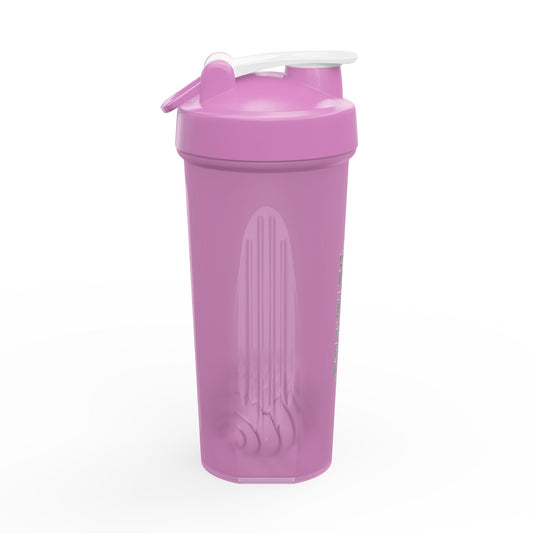 Protein Shaker Bottle- Pink "shake it your way"