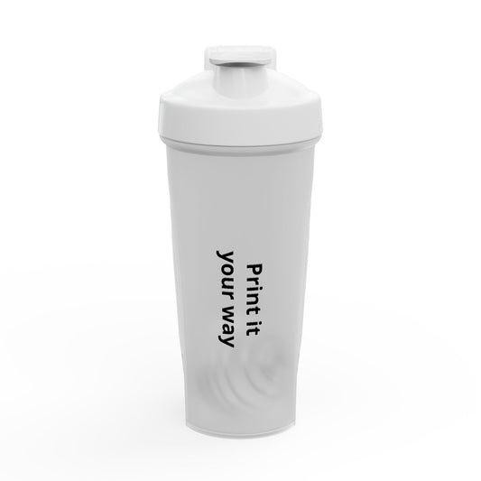 Protein Shaker Bottle — "Shake It Your Way"